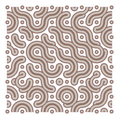 Obraz premium Color truchet tiling connections illustration