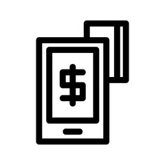 Obraz premium paying icon or logo isolated sign symbol vector illustration - high quality black style vector icons 