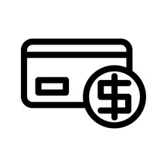 payment card icon or logo isolated sign symbol vector illustration - high quality black style vector icons
