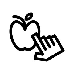 touch icon or logo isolated sign symbol vector illustration - high quality black style vector icons
