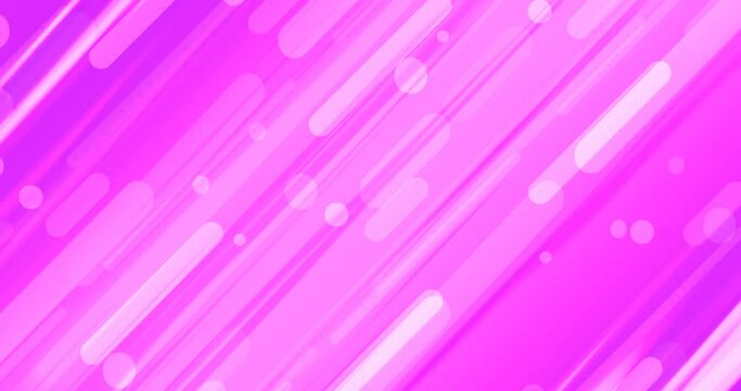 animated diagonal speed line background with particle pink color