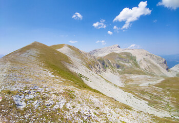 Appennini mountains, Italy - The mountain summit of central Italy, Abruzzo region, over 2000...