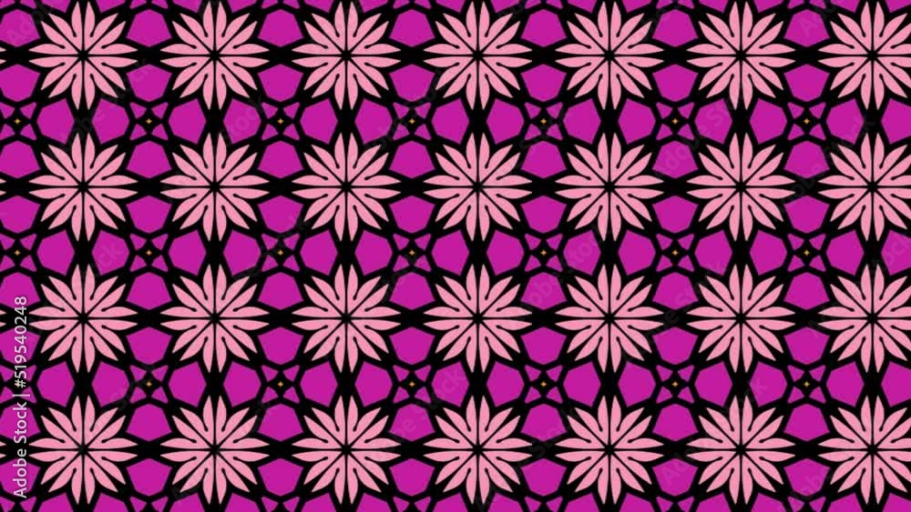 Poster abstract seamless geometric pattern design backdrop sliding. with modern style ornament on a color b