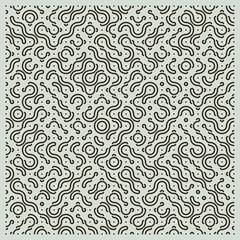 Fototapeta premium Color truchet tiling connections illustration