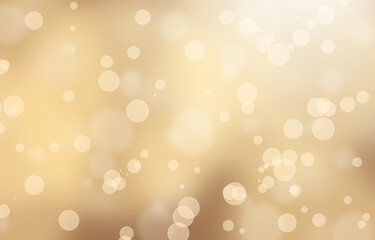 Abstract magical bokeh lights effect background. Colorful defocused lights. 3d illustration