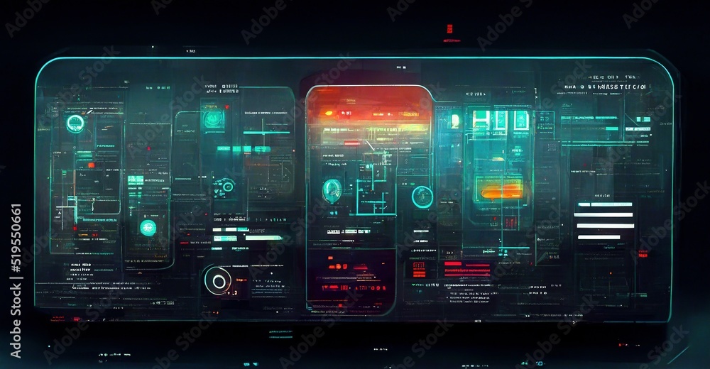 Poster Statistics and data, information infographic.  Game interfaces graphical technical control digital  design elements. Futuristic display, innovation of the future, for your game, movie design.