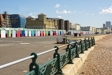 Seafront promenade at Brighton, England © nickos