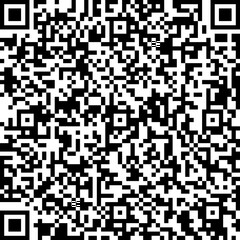 Fototapeta premium Sample vector QR code for smartphone scanning isolated on white background.