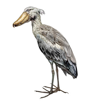 The Shoebill, Balaeniceps Rex