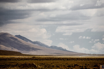 Nature of Bolivia. Landscapes of the LaPaz - Uyuni Road, Bolivia