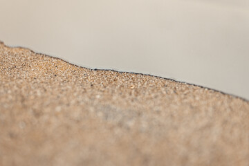 Top view of applied grey epoxy resin