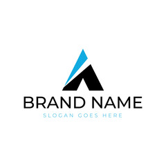 Aggressively Designed Sharp Letter A Logo