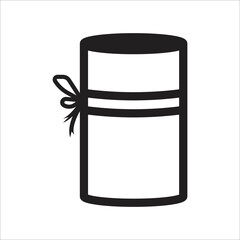 gift icon vector design template