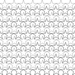 Vector line stars square style for background wallpaper and seamless artwork illustration texture of vector graphic design isolated flat trendy design for cotton beautiful pattern colorful fabric