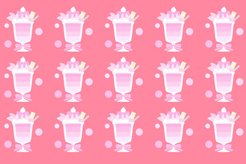 ♪retoro Pudding a la mode♪