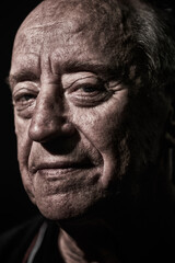 Obraz premium smiling old man