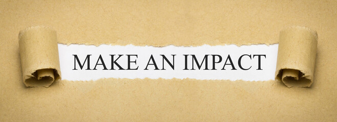 make an impact