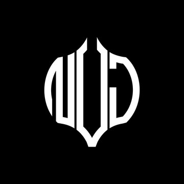 NVJ letter logo. NVJ best black background vector image. NVJ Monogram logo design for entrepreneur and business.
