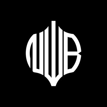 NWB letter logo. NWB best black background vector image. NWB Monogram logo design for entrepreneur and business.
