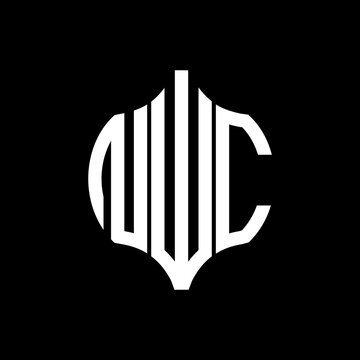 NWC letter logo. NWC best black background vector image. NWC Monogram logo design for entrepreneur and business.
