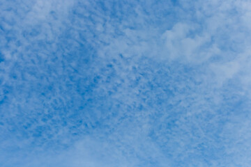 White solid clouds soft blue sky background nature day weather air