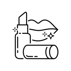 icon beauty salon makeup lips