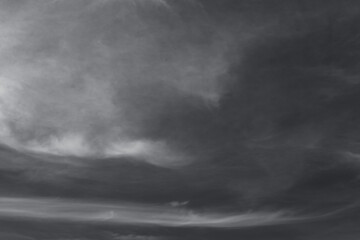 Obraz premium Sky storm nature rain cloud grey weather background overcast