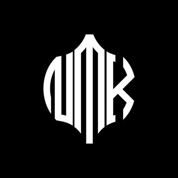 NMK letter logo. NMK best black background vector image. NMK Monogram logo design for entrepreneur and business.
