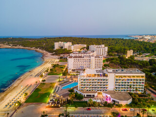 Cala Millor in the Evening from Drone
Aerial Photos of Mallorca