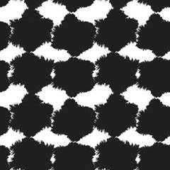 Abstract Brush Fur Seamless Pattern