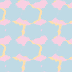 Abstract Brush Fur Seamless Pattern