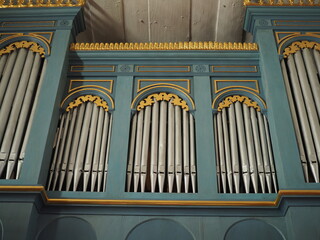 Organy kościelne w drewnianej oprawie © EwaAF