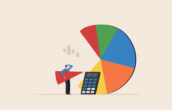 Adjust Strategy To Cope With Changing Market Conditions. Stock Market Volatility Or Fund. Economic Crisis. Effects Of Inflation. .Businessmen Or Investors Adjust Their Investment Portfolios.