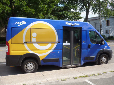 Flexibus du RTC de la ville de Qu&eacute;bec