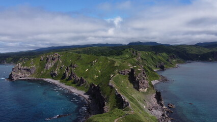 Japan Hokkaido Sea Mountain Nature