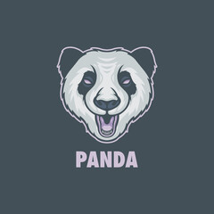 PANDA MASCOT LOGO 