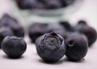 blueberries in a bowl