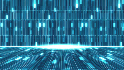 Grid Digital Data Analysis Cyberspace Technology lines Background