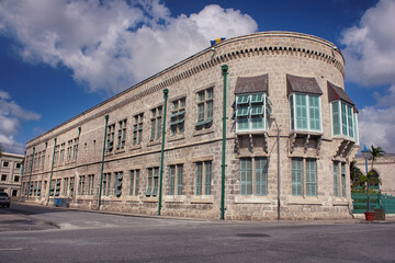  The parliament  Bridgetown, Barbados. Barbados is a beautiful Caribbean country with unique...
