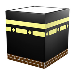 3D icon holy kaabah