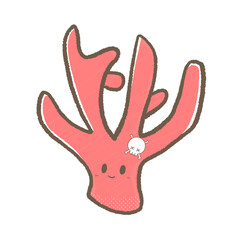 Obraz premium R:もっとメルヘンなきのこ☆ カエンタケ④