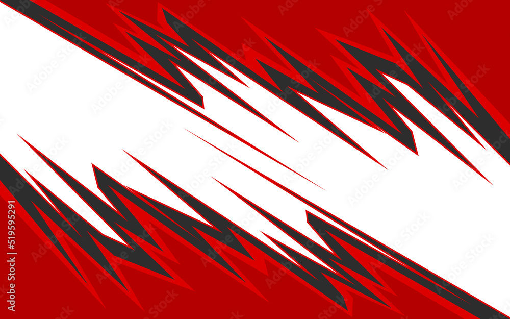 Poster abstract background with gradient sharp and spikes pattern. abstract racing ornament