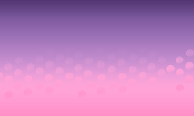 Soft light Pink polka dot pattern on pink and purple gradient background