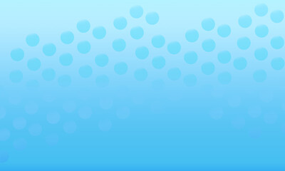 Soft light blue polka dot pattern on blue gradient background