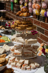 party food tray, english meal, english food, western food, party bread, croissant, cheese croissant, english food, western food, west food, breakfast meal, food, cake, baked, bread, snacks