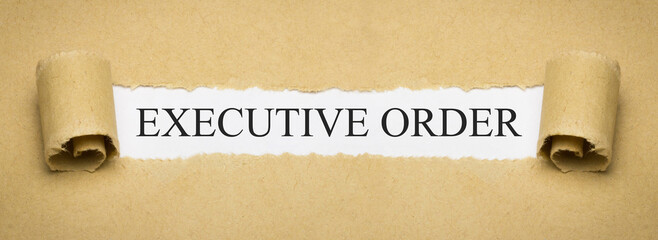 executive order - obrazy, fototapety, plakaty