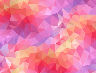 Obraz premium Vector background from polygons, abstract background of triangles, wallpaper