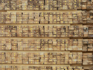 stack of sawn timber