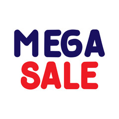 mega sale lettering