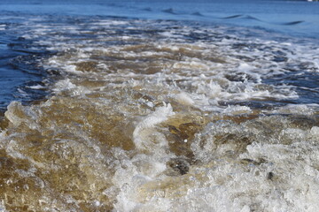 água no rio do Inferno - Bahia - Brasil